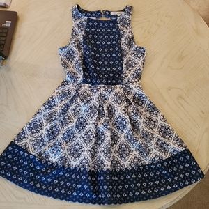 🆕️ Rewind open back skater dress